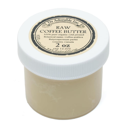 - 2 Oz - Coffee Bean Butter - Pure Natural Organic anti Aging Moisturizer